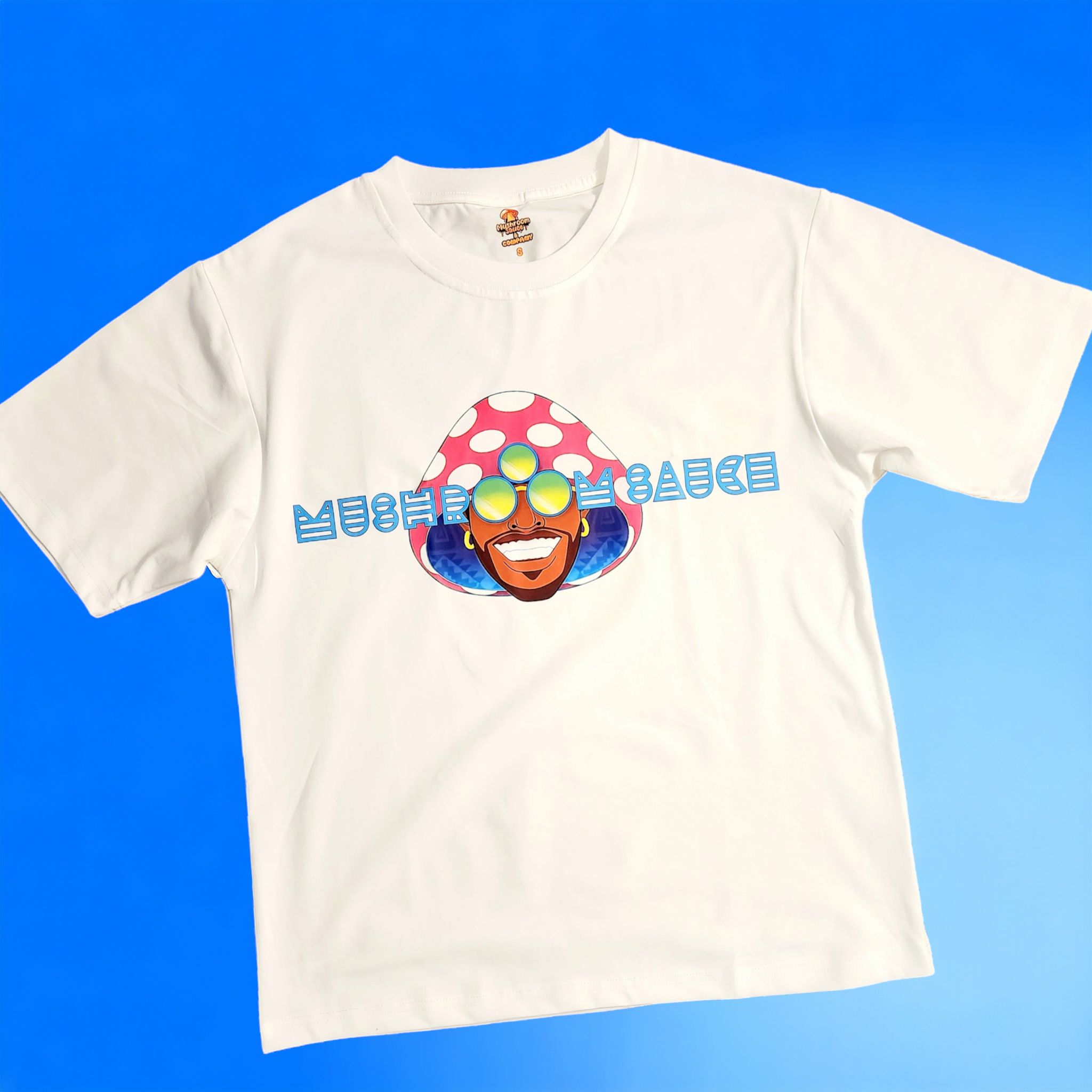 Mushroom Sauce Marco White T-Shirt